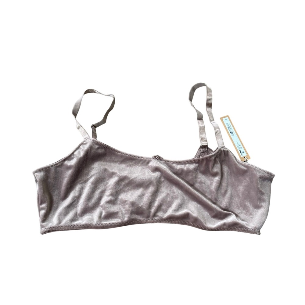 SKIMS Velvet Swim Bandeau Top Umber Brown BT-SCP-8324W NWT Size 2X